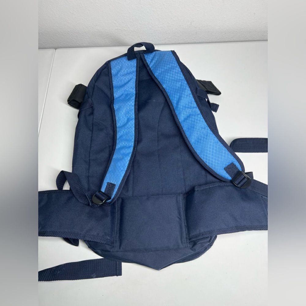 Rugged Gear Blue Multipackets Backpack - Picture 5 of 7